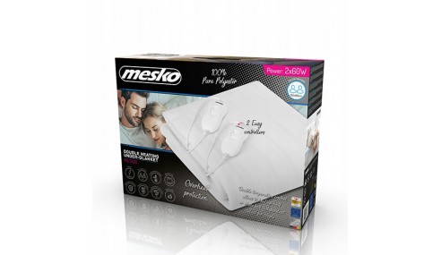 Elektryczny Koc Podkładowy 150x160cm Miękki Podgrzewany