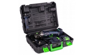 SZLIFIERKA KĄTOWA AKUMULATOROWA DIAX 20V + 2 AKU 4.0AH ŁADOWARKA ZESTAW 2