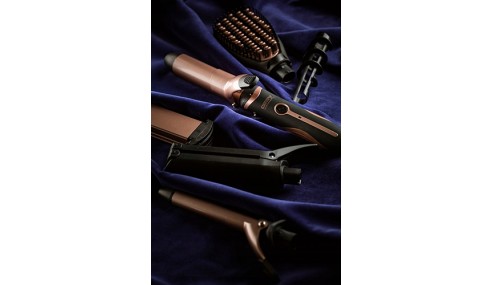 ZESTAW DO STYLIZACJI WŁOSÓW 5w1 Lokówka Prostownica Szczotko Suszarka Camry