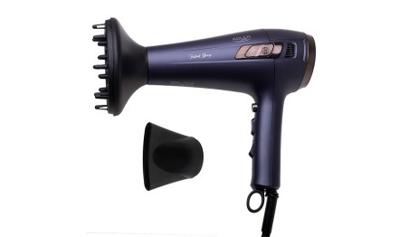 Suszarka ze zwijanym przewodem 2400W +Dyfuzor 2 Tryby Mocy Regulacja Temp