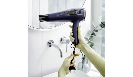 Suszarka ze zwijanym przewodem 2400W +Dyfuzor 2 Tryby Mocy Regulacja Temp