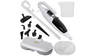 MOP PAROWY OBROTOWY CZYŚCIK ZESTAW AKCESORIÓW 2 TRYBY PRACY 3 MOCE ADLER