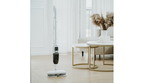 MOP PAROWY OBROTOWY CZYŚCIK ZESTAW AKCESORIÓW 2 TRYBY PRACY 3 MOCE ADLER