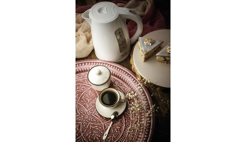 Czajnik Elektryczny 1,7L Pojemny Mocny 2200W Biały Adler