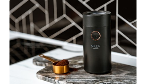 Elektryczny Młynek Do Mielenia Kawy Ziaren 150W Adler Czarny