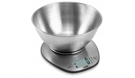 WAGA KUCHENNA Z MISĄ ELEKTRONICZNA INOX TAR 5kg/1g
