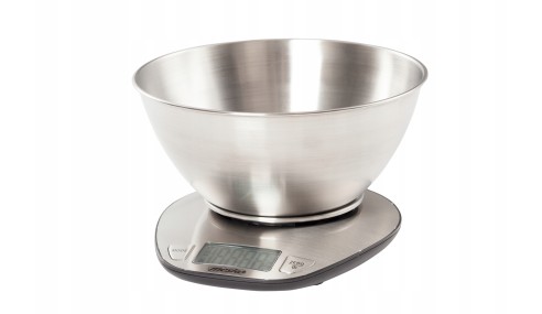 WAGA KUCHENNA Z MISĄ ELEKTRONICZNA INOX TAR 5kg/1g