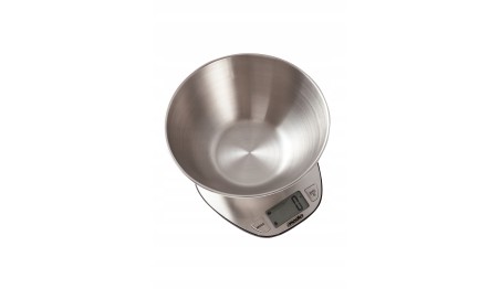 WAGA KUCHENNA Z MISĄ ELEKTRONICZNA INOX TAR 5kg/1g