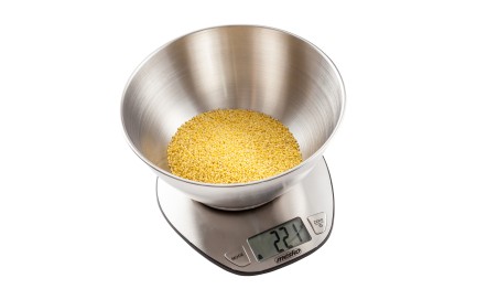 WAGA KUCHENNA Z MISĄ ELEKTRONICZNA INOX TAR 5kg/1g