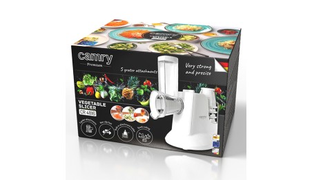 Szatkownica Krajalnica do Warzyw 5 Nasadek Wielofunkcyjny Rozdrabniacz