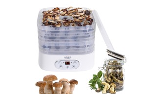 Dehydrator 550W Suszarka do Grzybów Ziół Owoców Żywności LCD 5 Tac Zestaw