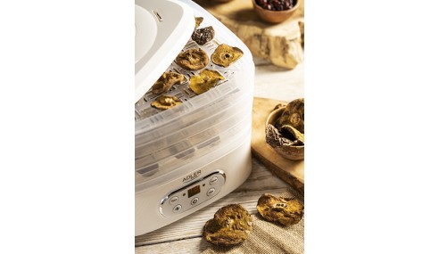 Dehydrator 550W Suszarka do Grzybów Ziół Owoców Żywności LCD 5 Tac Zestaw