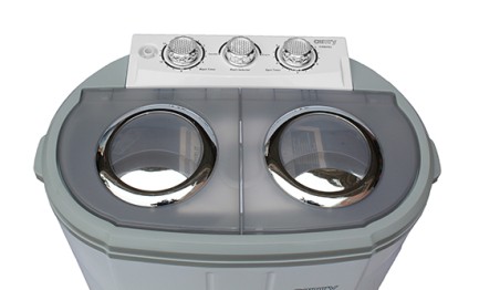 Pralko-wirówka Turystyczna 450W Lekka Podróżna Dwie Komory 3kg Camry