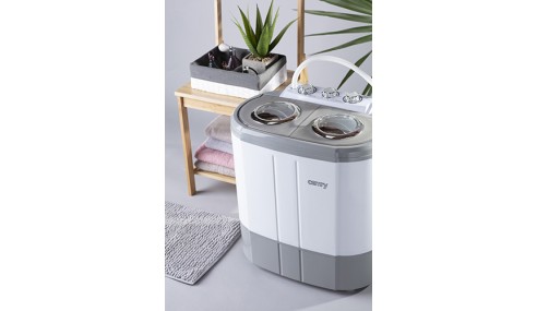 Pralko-wirówka Turystyczna 450W Lekka Podróżna Dwie Komory 3kg Camry