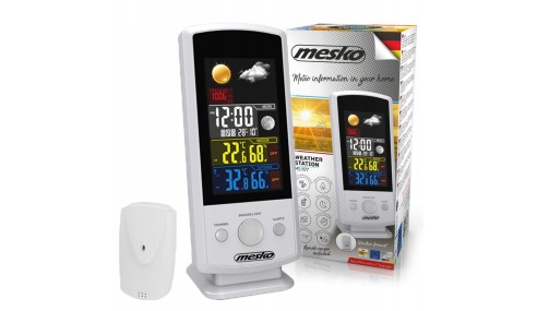 STACJA POGODOWA TERMOMETR POGODA CZUJNIK HIGROMETR