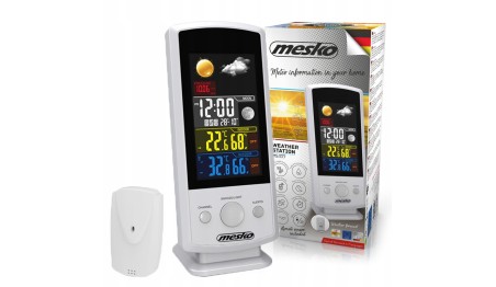 STACJA POGODOWA TERMOMETR POGODA CZUJNIK HIGROMETR