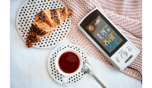 STACJA POGODOWA TERMOMETR POGODA CZUJNIK HIGROMETR