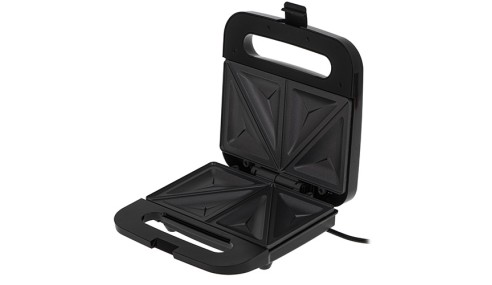 Opiekacz do Kanapek Tostów 1000W Sandwich Toster Srebrny Adler