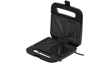 Opiekacz do Kanapek Tostów 1000W Sandwich Toster Srebrny Adler