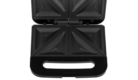 Opiekacz do Kanapek Tostów 1000W Sandwich Toster Srebrny Adler