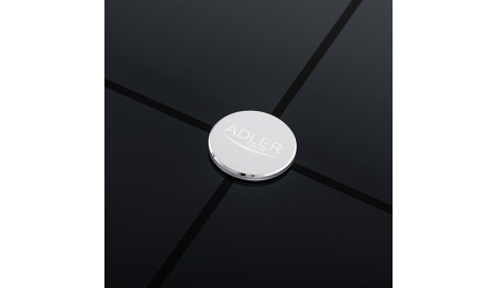 Waga Łazienkowa Analityczna Smart LED Aplikacja FitGo Do 180kg Czarna