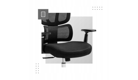ERGONOMICZNY FOTEL BIUROWY GAMINGOWY OBROTOWY PROFILOWANE KRZESŁO REGULACJA