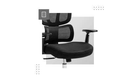 ERGONOMICZNY FOTEL BIUROWY GAMINGOWY OBROTOWY PROFILOWANE KRZESŁO REGULACJA