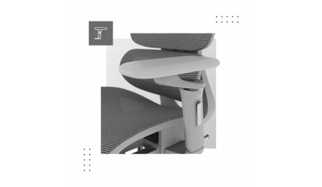 Fotel Ergonomiczny Biurowy z Podnóżkiem Mark Adler