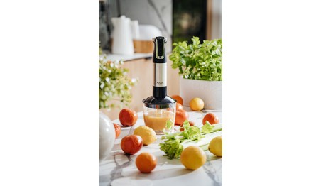 Blender Kuchenny Ręczny 1800W Turbo 20 Ustawień Prędkości Zestaw Adler