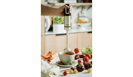 Blender Kuchenny Ręczny 1800W Turbo 20 Ustawień Prędkości Zestaw Adler