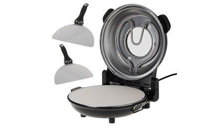 PIEC DO PIZZY ELEKTRYCZNY Regulacja Temperatury Timer + Szpatułki Adler