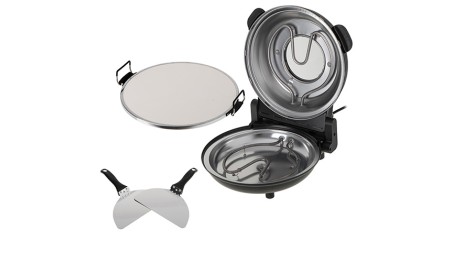 PIEC DO PIZZY ELEKTRYCZNY Regulacja Temperatury Timer + Szpatułki Adler