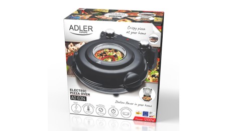 PIEC DO PIZZY ELEKTRYCZNY Regulacja Temperatury Timer + Szpatułki Adler