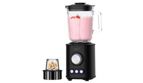 Blender kielichowy - tytanowe ostrza - szklany dzbanek 1,5l