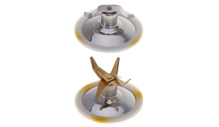 Blender kielichowy - tytanowe ostrza - szklany dzbanek 1,5l