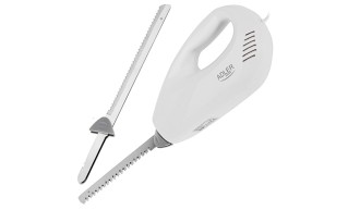 Nóż Elektryczny do Żywności Mrożonek Stal Nierdzewna Adler