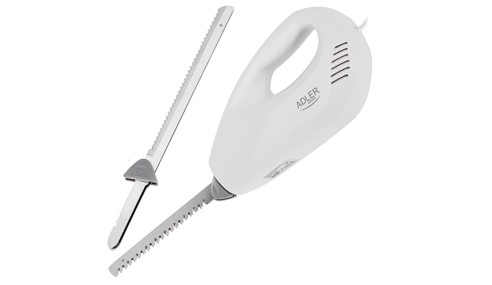 Nóż Elektryczny do Żywności Mrożonek Stal Nierdzewna Adler