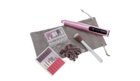 Frezarka Do Paznokci 11w1 Zestaw 5 Prędkości Uniwersalna + Akcesoria Adler