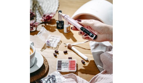 Frezarka Do Paznokci 11w1 Zestaw 5 Prędkości Uniwersalna + Akcesoria Adler