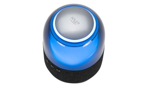 Głośnik Przenośny Bluetooth RGB 1500mAh Funkcja TWS Radio FM Adler