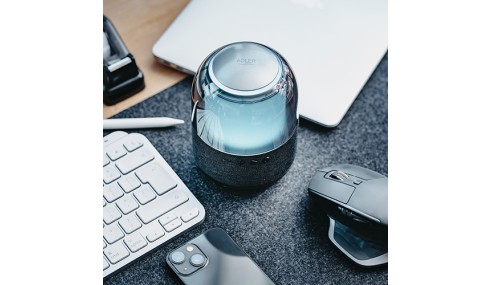 Głośnik Przenośny Bluetooth RGB 1500mAh Funkcja TWS Radio FM Adler