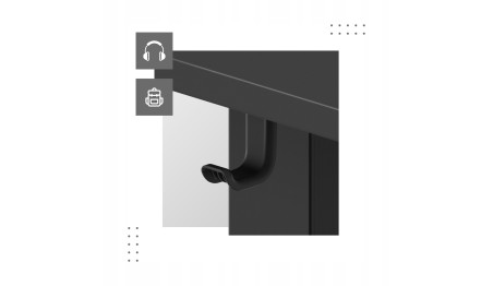 Ergonomiczny Stelaż Elektryczny do Biurka Regulacja Wysokości Mark Adler