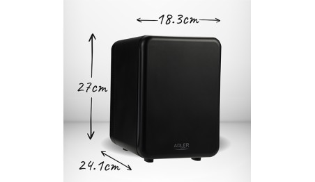 Mini lodówka - 4L Chłodziarka Przenośna na przekąski napoje kosmetyki