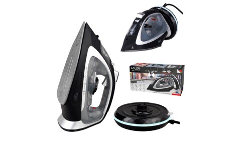 Żelazko Parowe Ceramiczne Bezprzewodowe Szybkie Nagrzewanie