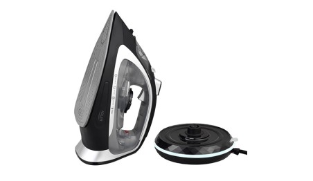 Żelazko Parowe Ceramiczne Bezprzewodowe Szybkie Nagrzewanie