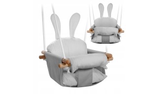 HUŚTAWKA DREWNIANA DLA DZIECI +6m Do Domu Ogrodu Bezpieczna Tulano