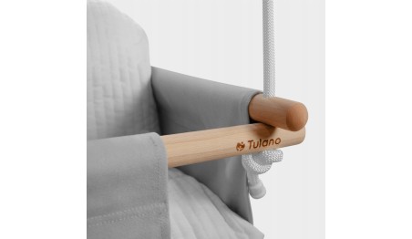 HUŚTAWKA DREWNIANA DLA DZIECI +6m Do Domu Ogrodu Bezpieczna Tulano