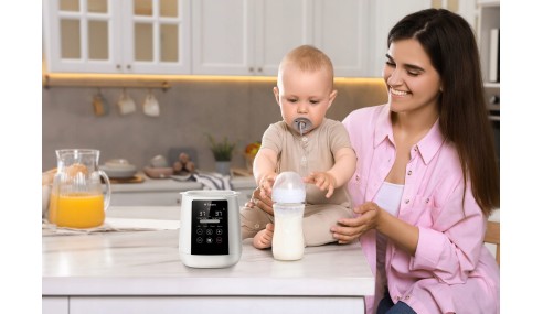 PODGRZEWACZ ELEKTRYCZNY DO BUTELEK MLEKA Sterylizator dla dzieci Tulano