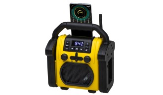 Radio Budowlane Bluetooth IPX 54 Odporne na kurz wodę Przenośne Adler 2