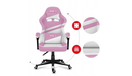 FOTEL GAMINGOWY REGULOWANY obrotowy biurowy Krzesło dla Gracza Huzaro